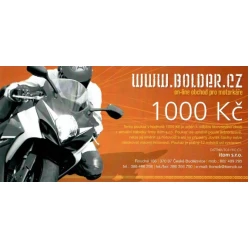 BOLDER Dárkový poukaz na nákup v hodnotě 1000,- Kč