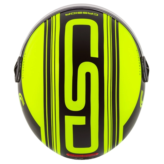 CASSIDA Handy Metropolis Safety, přilba (žlutá fluo/černá/reflexní šedá)