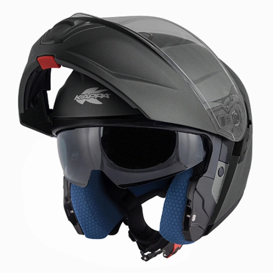 KAPPA KV50 SOLID výklopná moto helma černá