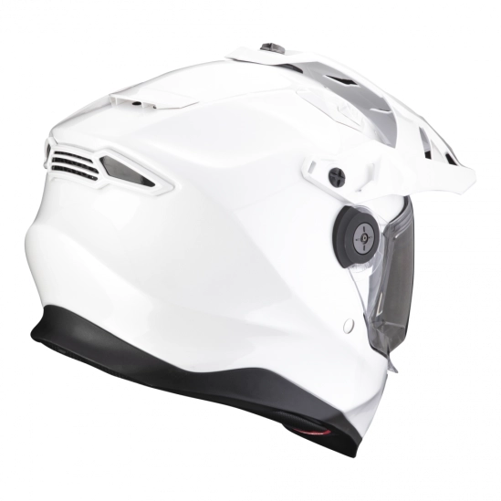 SCORPION ADF-9000 AIR moto přilba solid perleťově bílá