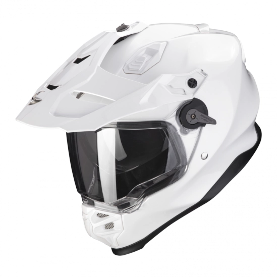 SCORPION ADF-9000 AIR moto přilba solid perleťově bílá