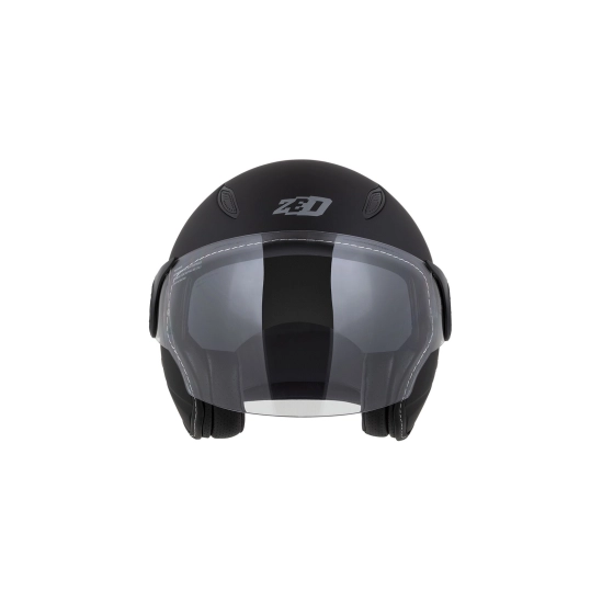 ZED C50 otevřená přilba černá matná