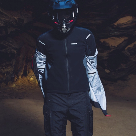 SPIDI MISSION T SOFT SHELL bunda černá