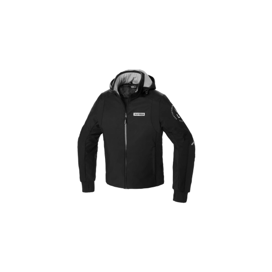 SPIDI HOODIE ARMOR H2OUT bunda černá