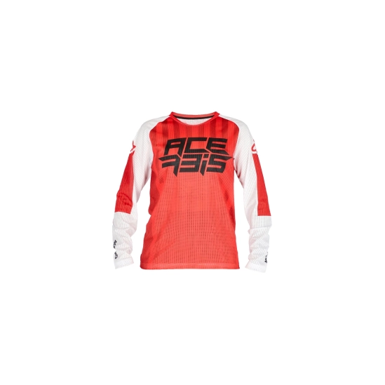 ACERBIS J-WINDY FIVE KID VENTED dres červená/bílá