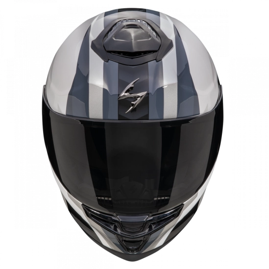 SCORPION GT EXO-GT SP AIR TOURADVEN Moto přilba perleťově bílo/stříbrná