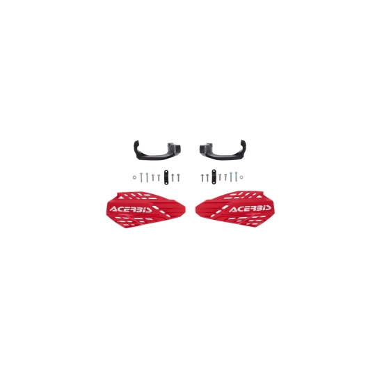 ACERBIS chrániče páček LINEAR VENTED červená/bílá