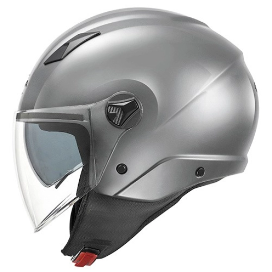 KAPPA KV57 BASIC otevřená šedá jet moto přilba