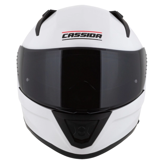 CASSIDA přilba Aero Solid, bílá/černá
