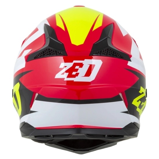 ZED X1.9D TARGA, přilba dětská (červená/žlutá fluo/černá/bílá)