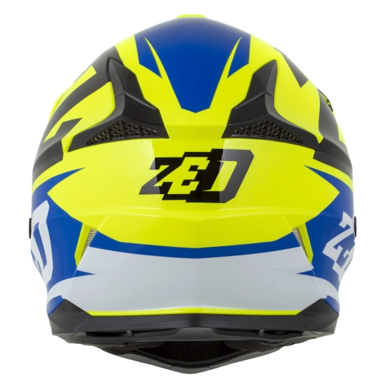ZED X1.9D TARGA, přilba dětská (žlutá fluo/modrá/černá/bílá)