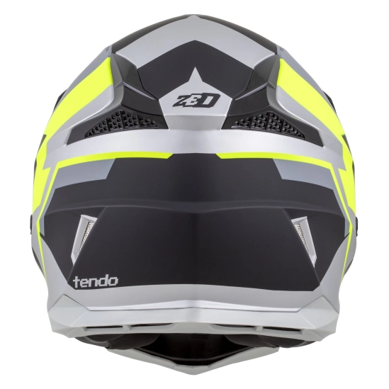 ZED X1.9D TENDO, přilba dětská (černá matná/tmavě šedá/světle šedá/žlutá fluo)