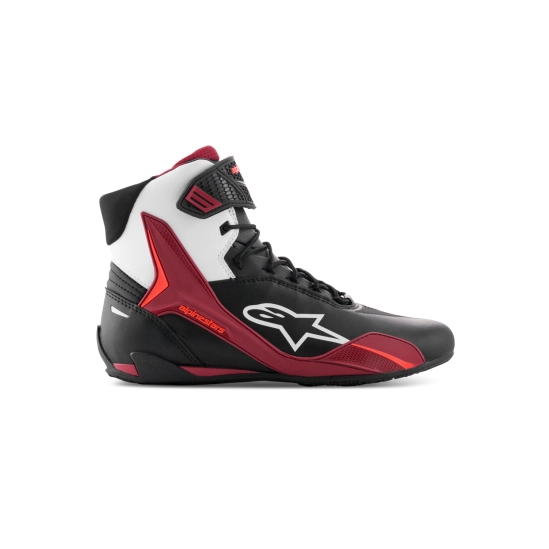 ALPINESTARS FASTER-4, boty (černá/bílá/tmavě červená)