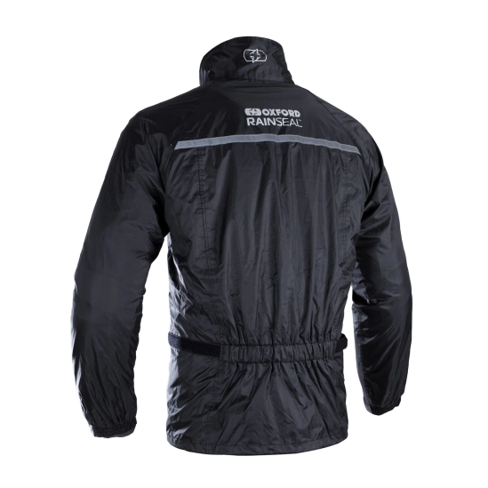 OXFORD nepromokavá bunda RAIN SEAL THERMAL, černá