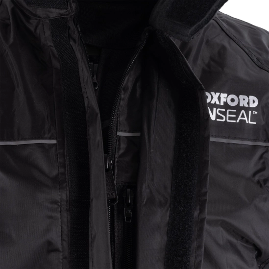 OXFORD nepromokavá bunda RAIN SEAL THERMAL, černá