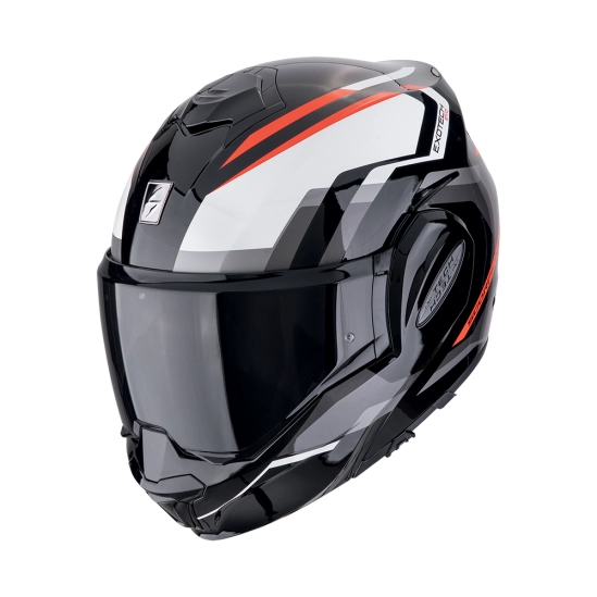 SCORPION EXO-TECH EVO FURIO, moto přilba černo/červená