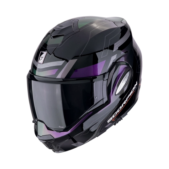 SCORPION EXO-TECH EVO CONQUER, moto přilba černý chameleon