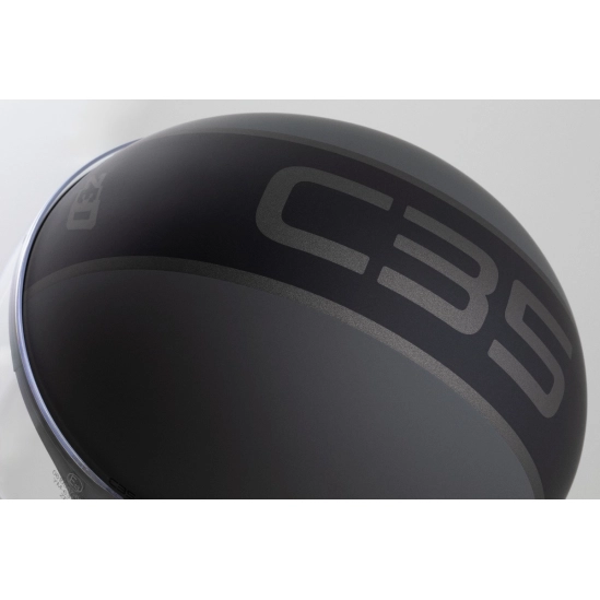 ZED C35 přilba, šedá matná/černá