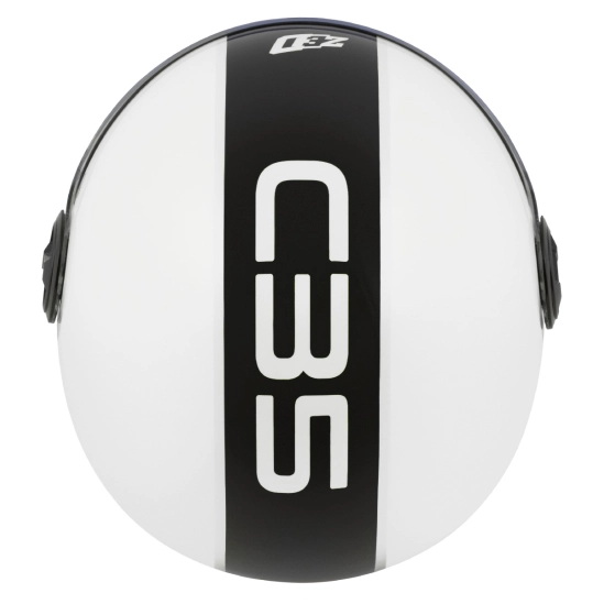 ZED C35 přilba, bílá/černá