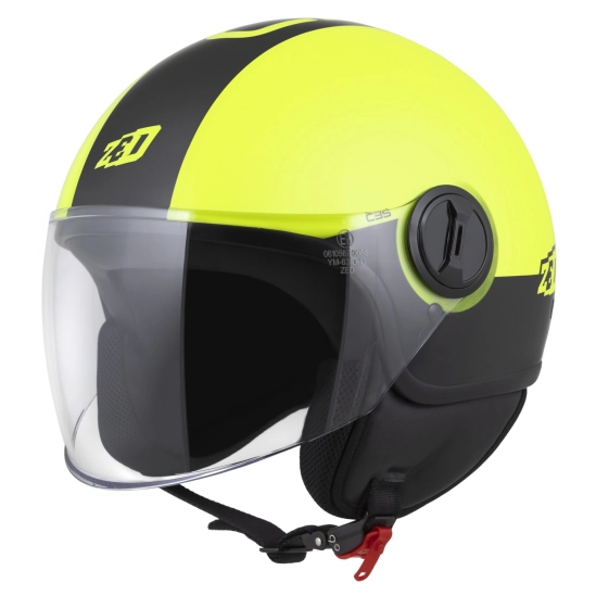 ZED C35 přilba, žlutá fluo/černá