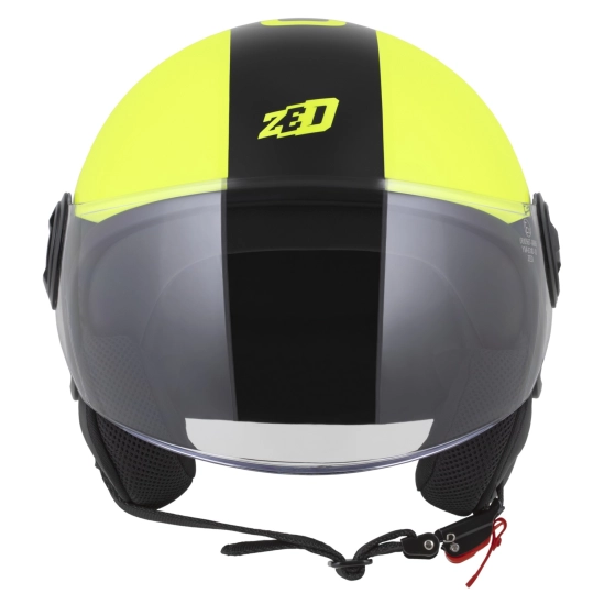ZED C35 přilba, žlutá fluo/černá