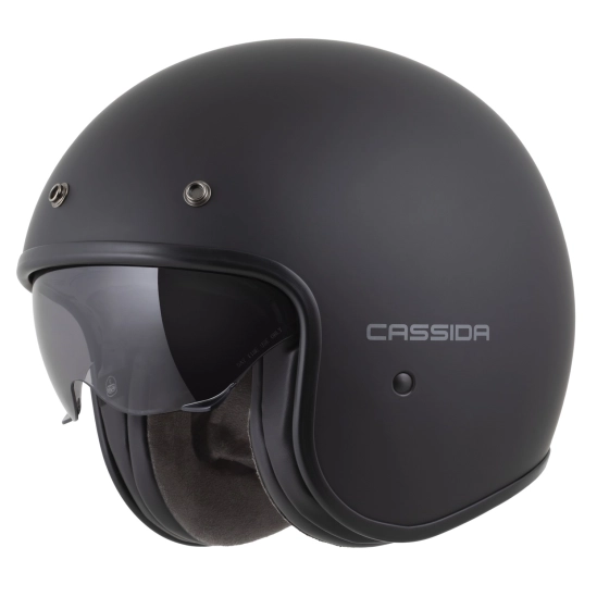 CASSIDA Oxygen 2.0 Solid, přilba (černá matná/tmavě šedá)