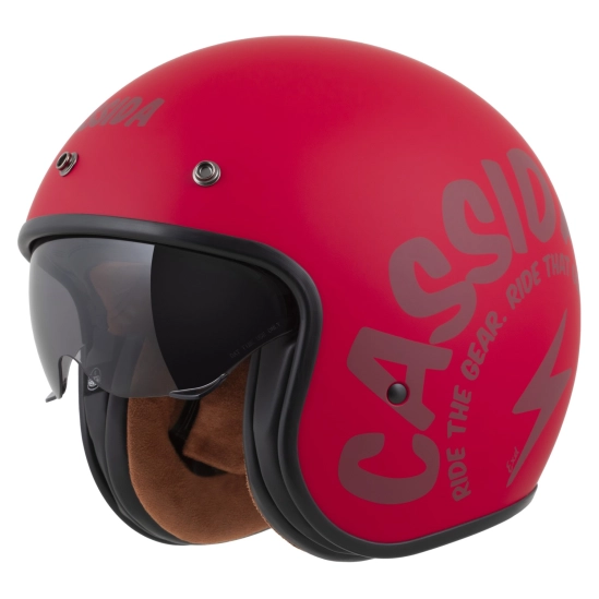 CASSIDA Oxygen 2.0 Gear, přilba (červená matná/tmavě červená)