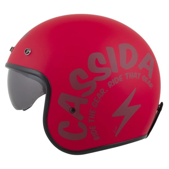 CASSIDA Oxygen 2.0 Gear, přilba (červená matná/tmavě červená)