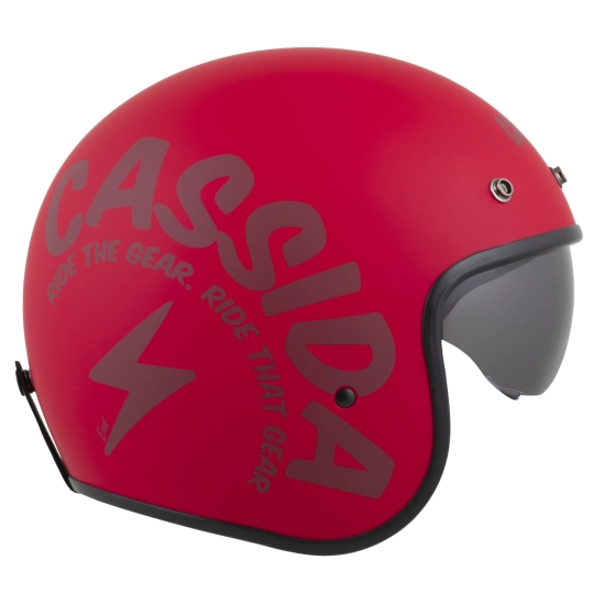 CASSIDA Oxygen 2.0 Gear, přilba (červená matná/tmavě červená)
