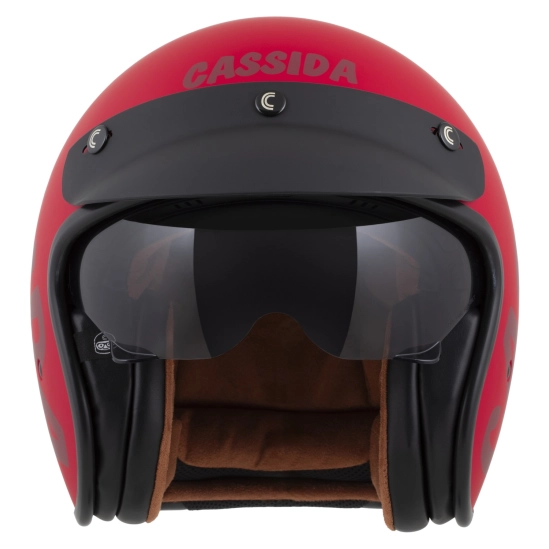 CASSIDA Oxygen 2.0 Gear, přilba (červená matná/tmavě červená)