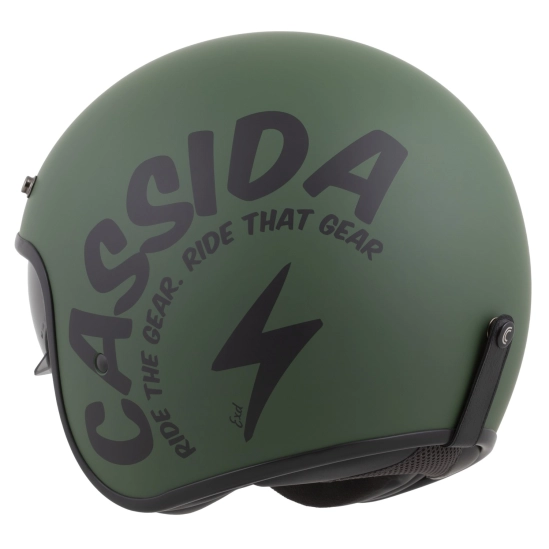 CASSIDA Oxygen 2.0 Gear, přilba (zelená matná/černá)