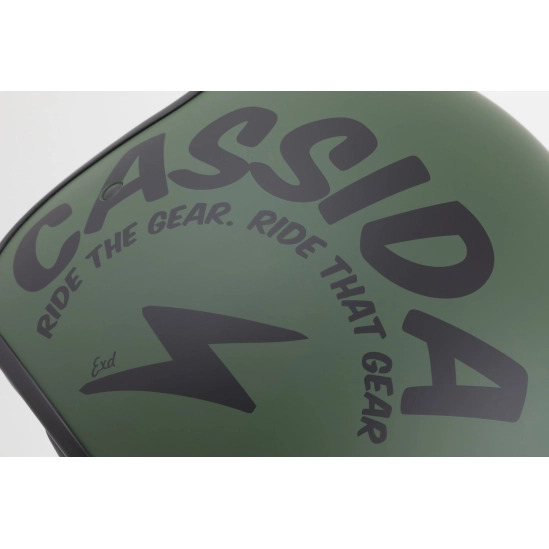CASSIDA Oxygen 2.0 Gear, přilba (zelená matná/černá)