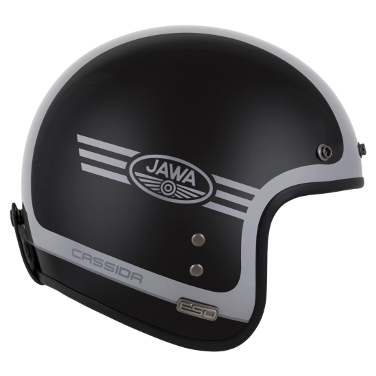 CASSIDA Eso Jawa Panel, přilba (černá perleť/antracit/stříbrná)