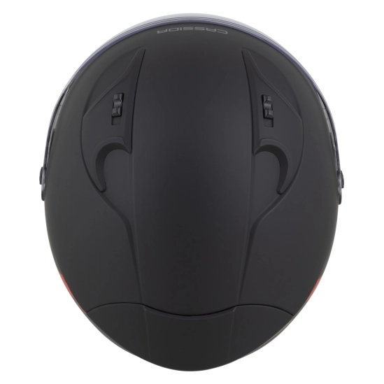 CASSIDA přilba Reflex 2.0 Safety, černá matná/červená/šedá/stříbrná reflexní