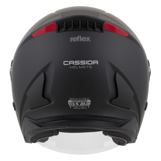 CASSIDA přilba Reflex 2.0 Solid, černá matná/tmavě šedá