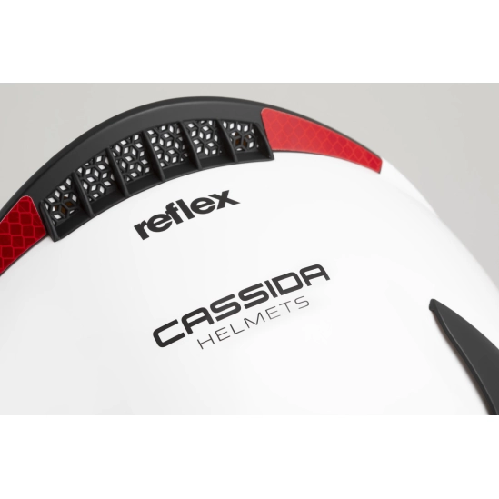 CASSIDA přilba Reflex 2.0 Solid, bílá/černá
