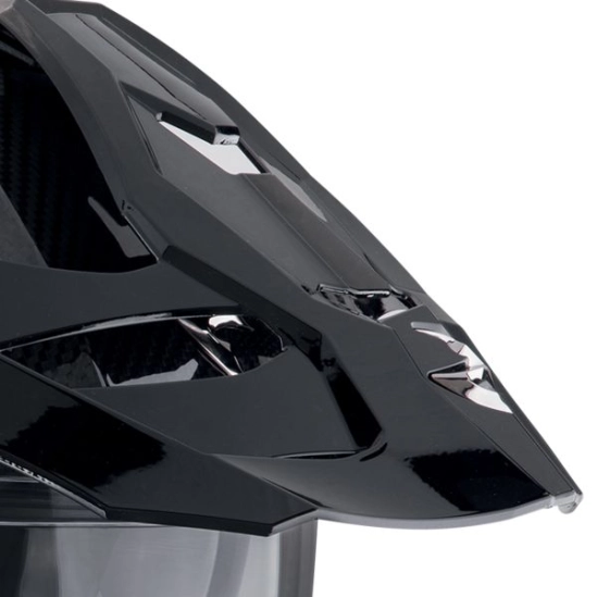 SCORPION ADF-9000 CARBON AIR solid, moto přilba, černá