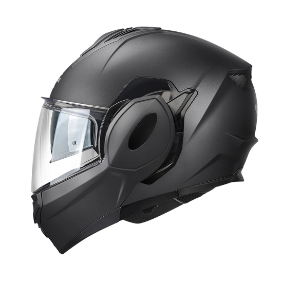KAPPA KV55 SOLID překlopná černá moto přilba