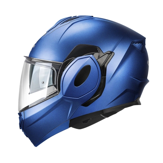 KAPPA KV55 SOLID překlopná modrá moto přilba