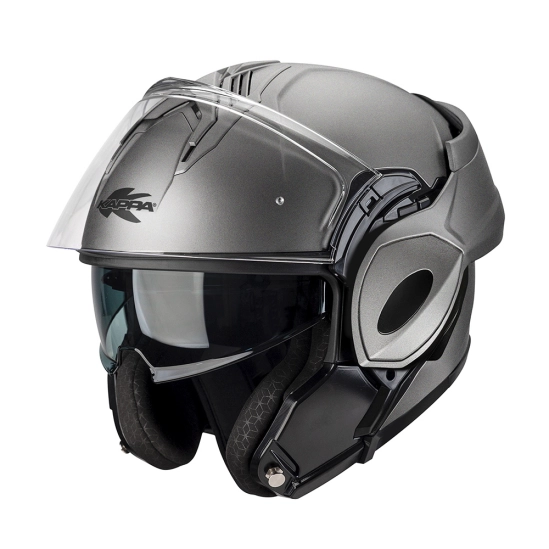 KAPPA KV55 SOLID překlopná modrá moto přilba