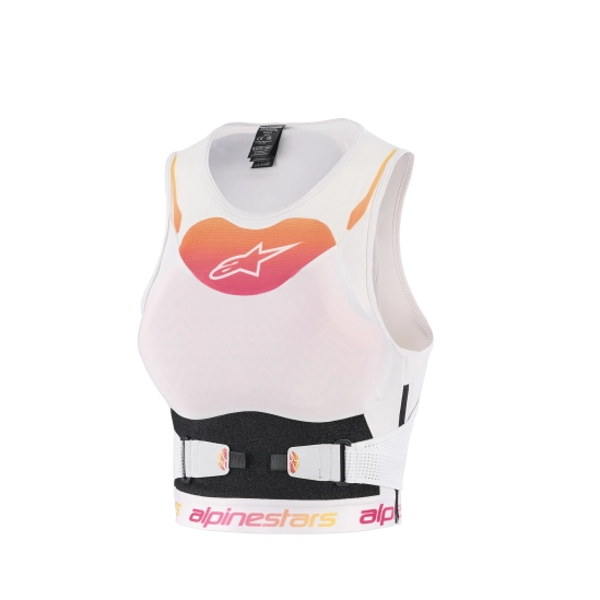 ALPINESTARS STELLA PLASMA CHEST, chránič hrudi, dámský, bílá-gradient