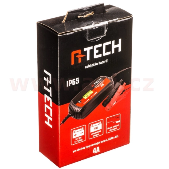 A-TECH nabíječka 6/12 V, 3-120 Ah, 4 A