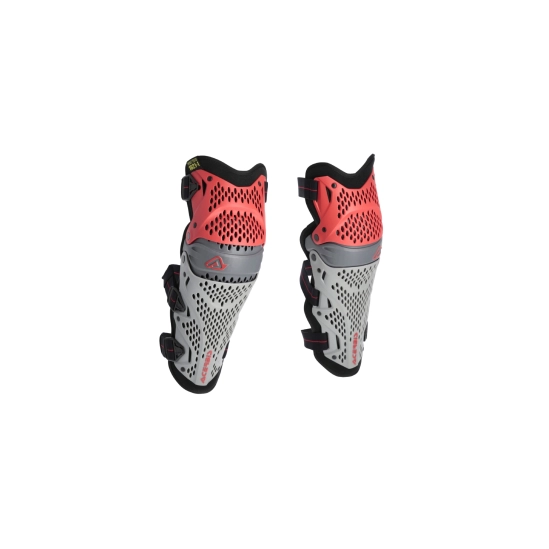 ACERBIS IMPACT PRO červeno-šedý, chrániče kolen