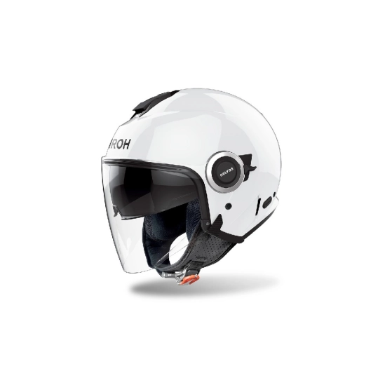 AIROH HELYOS COLOR HE614 otevřená bílá moto přilba