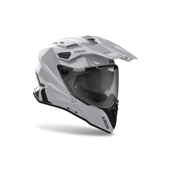 AIROH COMMANDER 2 Color, enduro přilba lesklá šedá
