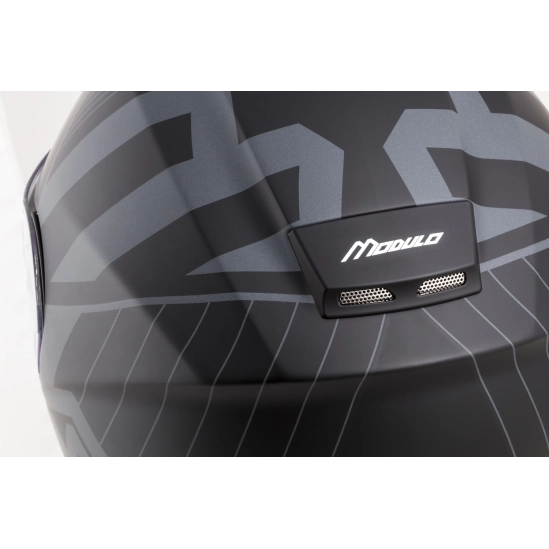 CASSIDA Modulo 2.1 Profile Vision, přilba černá matná/šedá/šedá reflexní