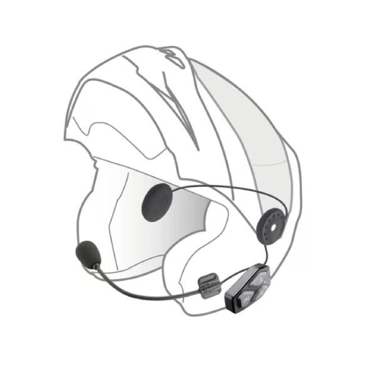 Interphone U-COM3, Bluetooth headset pro uzavřené a otevřené přilby