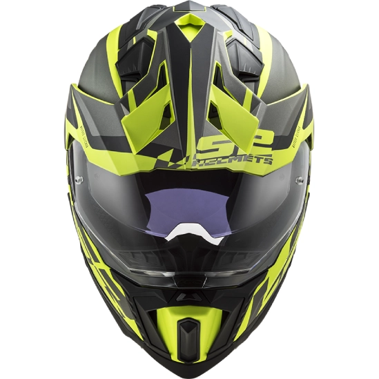 LS2 MX701 EXPLORER ALTER matt black h-v yellow