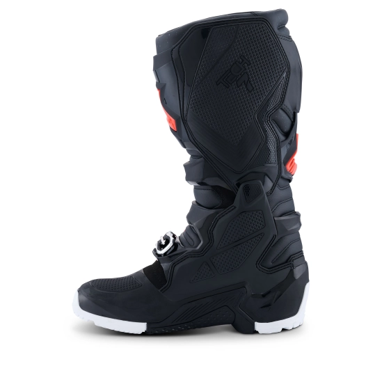 ALPINESTARS TECH 7 ENDURO DRYSTAR, enduro boty, černá/červená fluo/bílá
