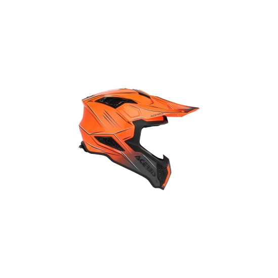 Acerbis AIRSTRIKE-X, MX přilba oranž/šedá